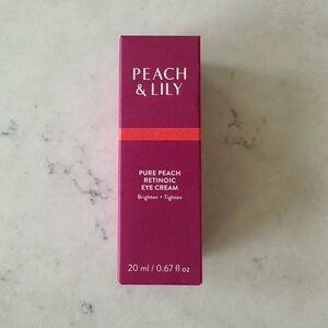 Peach and Lily peach eye cream
